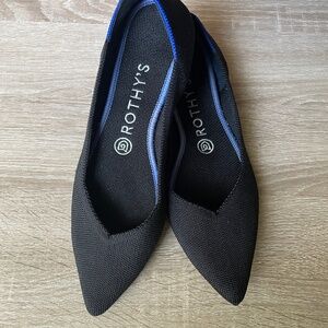 Rothy’s Points Black Size 8.5 - VGC